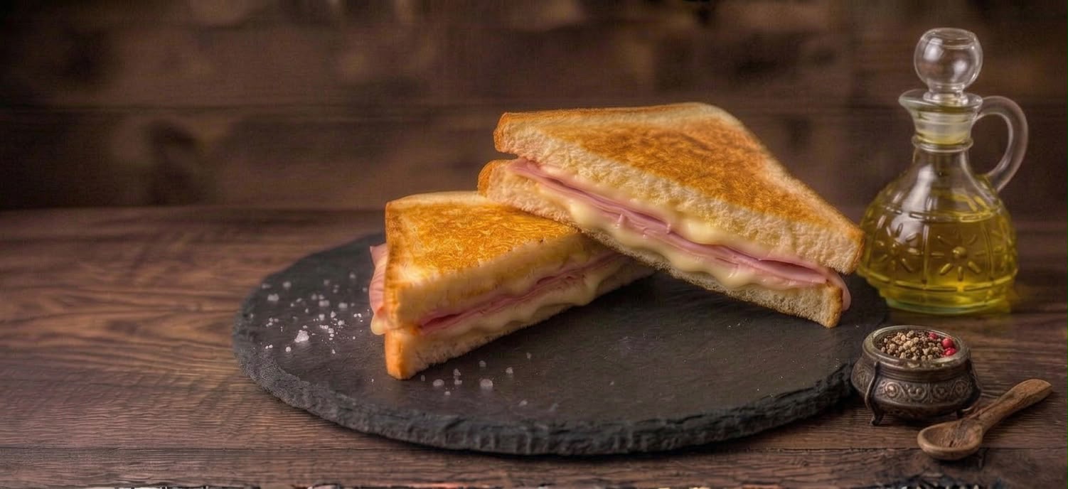 Sándwich mixto de jamón y queso